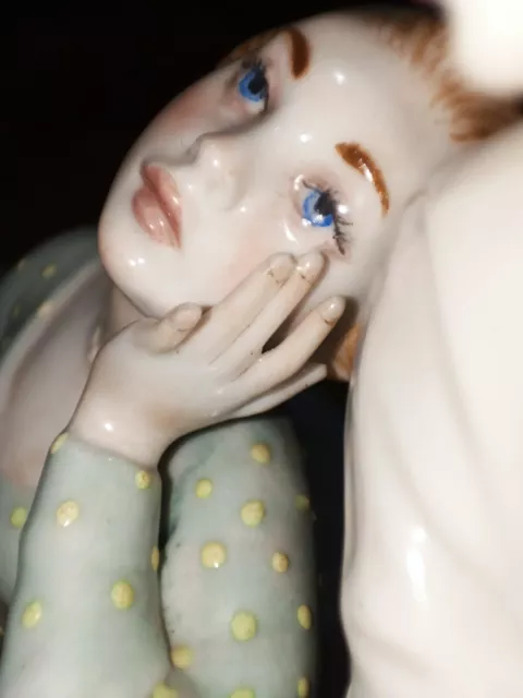 lladro figura Pareja Con Perro