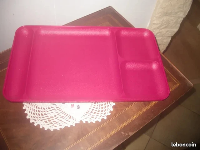 Tupperware lot de 2 plateau repas avec cases - Arts de la table