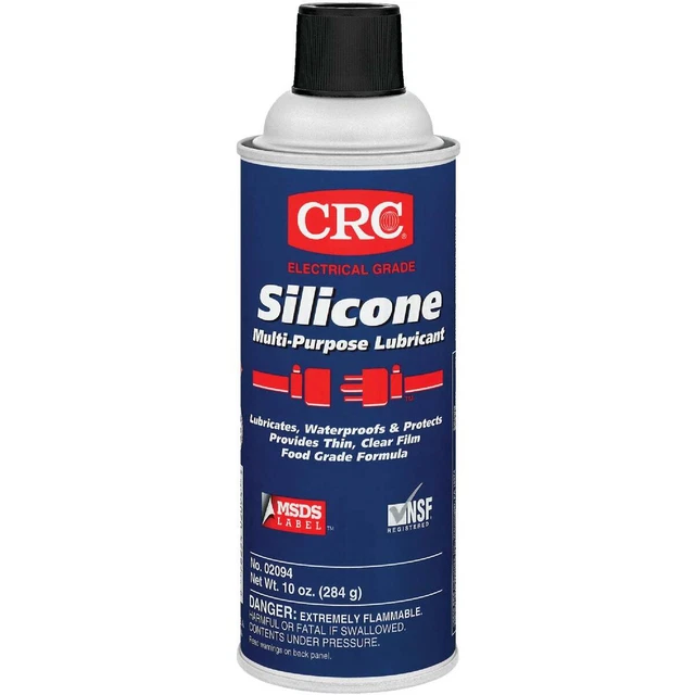 CRC 10 Oz. Aerosol Electrical Grade Multi-Purpose Silicone Lubricant 02094 CRC
