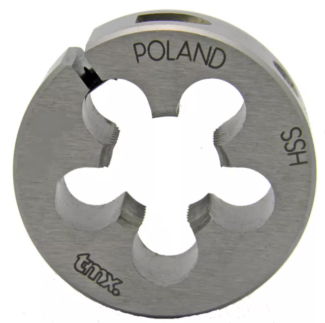 5/16-24 Threading Round High Speed Steel Die 1" Outside Diameter