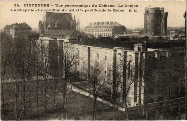 CPA Vincennes Panoramic View of the Chateau (1347135)