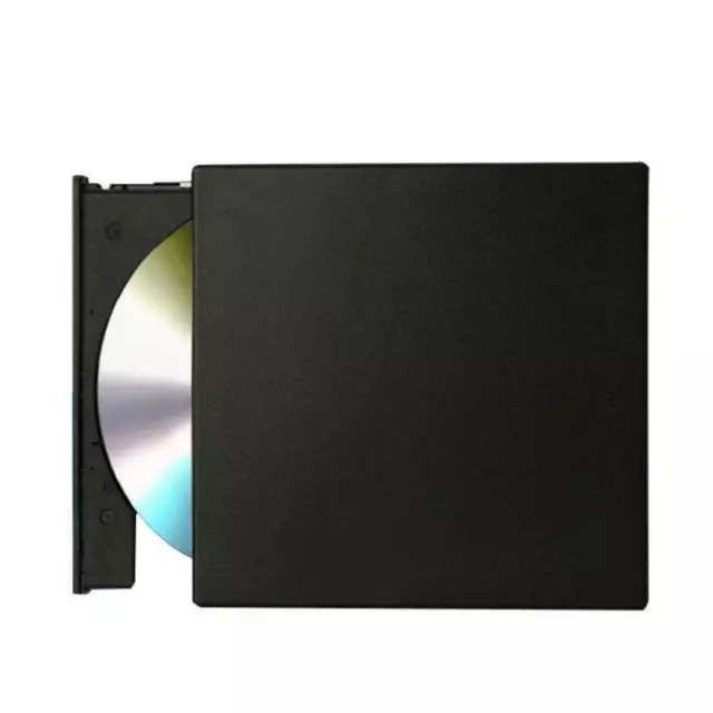 USB 2.0 Slim External DVD Rom Optical Drive CD DVD RW Player Reader Recorder t