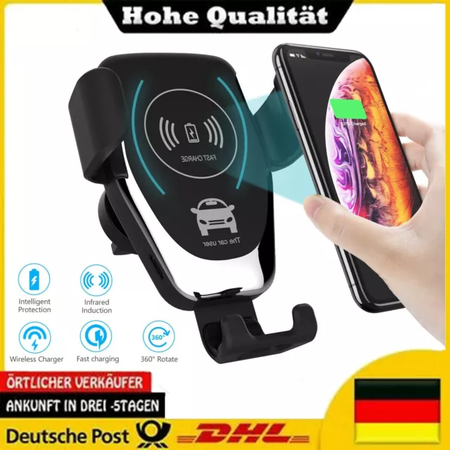 Wireless Auto Handy Halterung KFZ Halter,Mit-Induktive Ladefunktion Universal