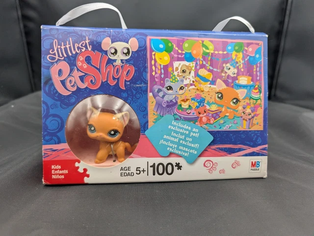 Figurine Littlest Pet Shop - Chat Shorthair - Authentique Hasbro LPS - Occasion