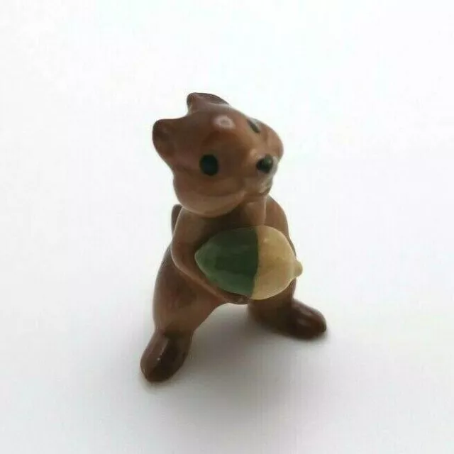 Vintage Hagen Renaker Baby Chipmunk with nut Figurine