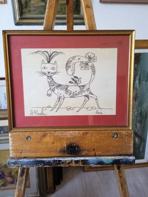 Luca Crippa disegno a china