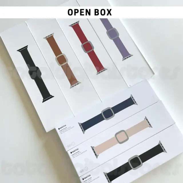 Genuine Apple Leather Modern Buckle Watch Strap 41Mm 40Mm 38Mm - Open Box