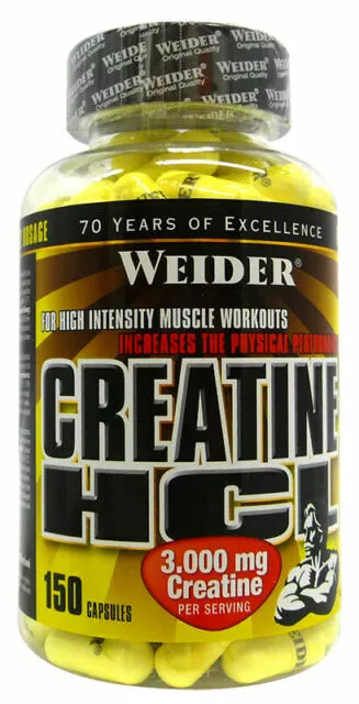 Weider Creatine HCL 138,84 €/kg creatina 150 cápsulas