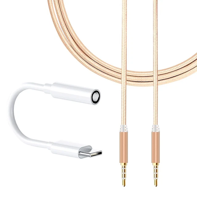 Special 3.5mm Type C Audio Adapter & Cable For Motorola Moto Z Play Droid XT1635
