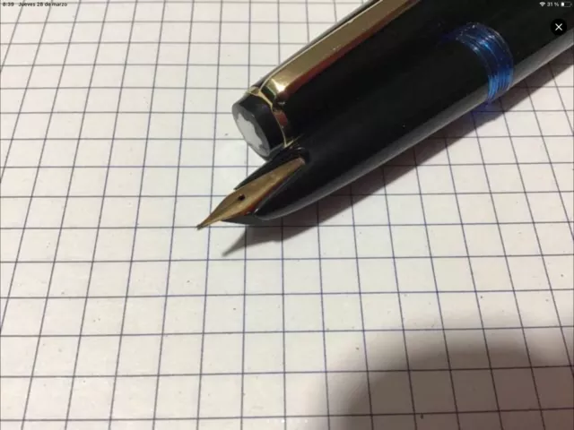 Pluma Estilográfica Montblanc 34 Obra Maestra 3