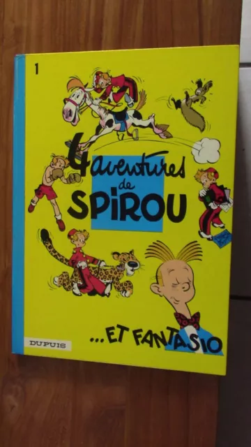 Spirou Fantasio 1 Dos Rond 1972 Dupuis Quasi Neuf