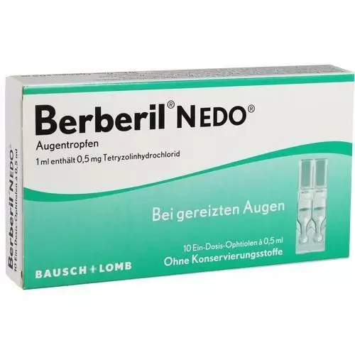 BERBERIL N EDO Augentropfen 10X0.5 ml PZN 255510