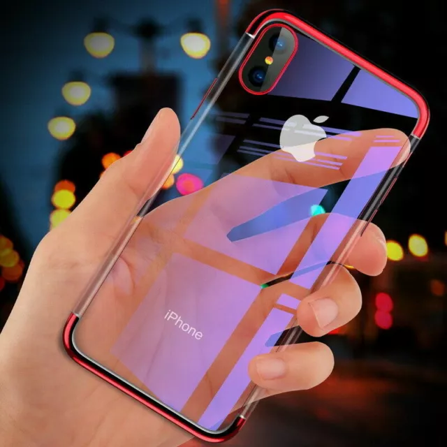 Coque Silicone Antichoc Protection Housse pour iPhone 12 11 Pro Max /X/XS/XR