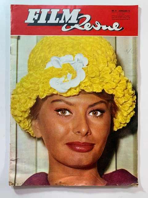 Vintage Magazines - German Film Revue 5 Juli 1960