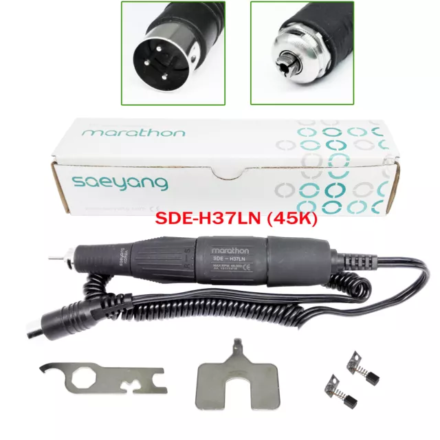 Dental KOREA Marathon 45000 45K RPM Micromotor Handpiece SDE-H37LN Polishing