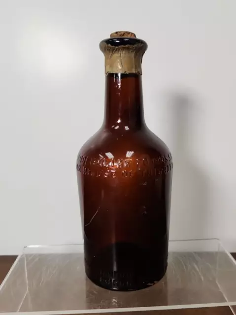 Vintage Drambuie Liquor Bottle With Cork