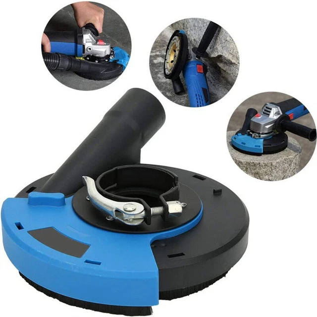 5in Kit de Housse de Protection Pour Meuleuse d'angle De Meulage Bleu Noir en PC