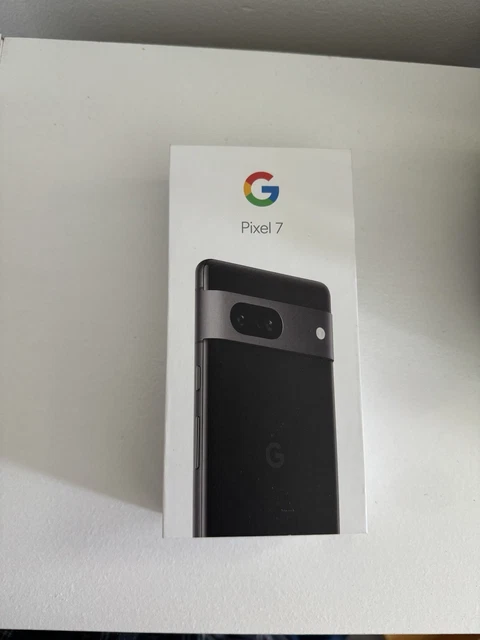 GOOGLE PIXEL 7 - 128 GB - Obsidian (Unlocked) BRAND NEW