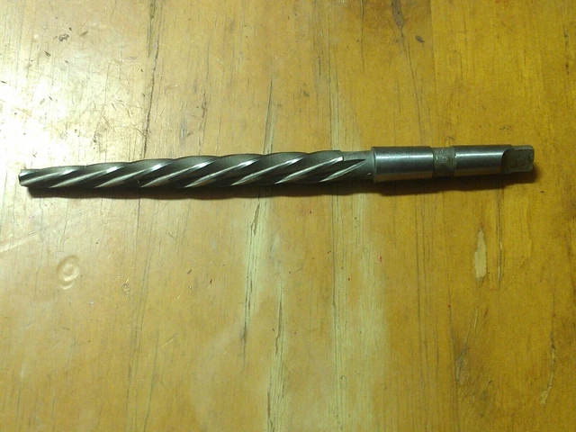 9/16" Spiral Bridge Reamer With #2 Morse Taper Shank