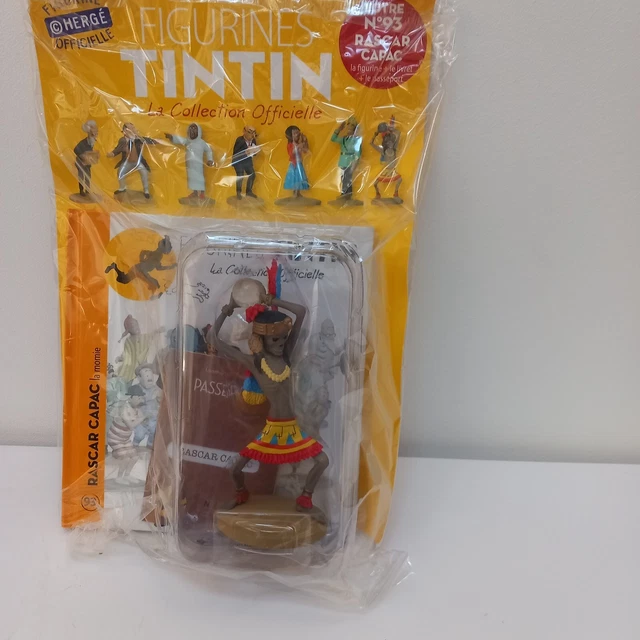 Figurine Tintin - Rascar Capac - Collection Officielle N°93