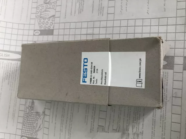 1pc New FESTO pneumatic strip manifold VABM-L1-14S-G14-10 (566626 )