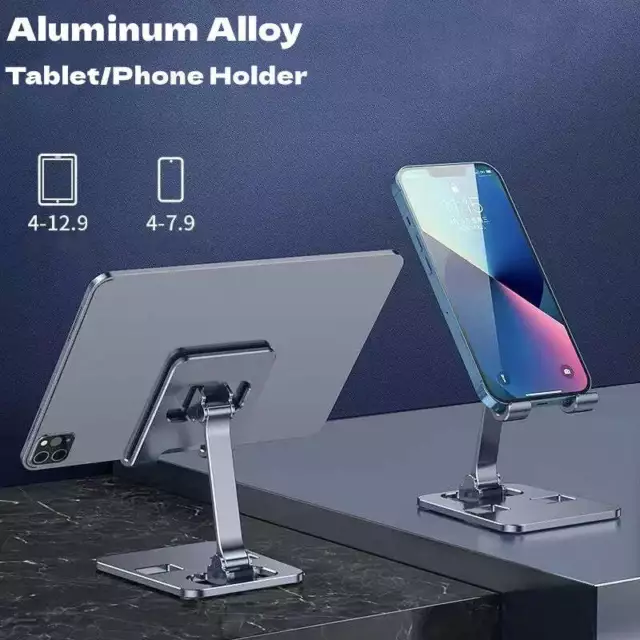 Universal Aluminum Alloy Portable Tablet Holder For iPad Air Pro Mini Tablet