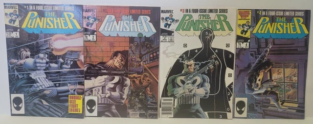 The Punisher Limited Mini Series #1-4 (Vol. 1, 1986); Complete set