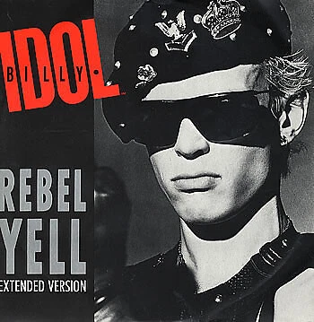 Billy Idol - Rebel Yell Extended Version - Used Vinyl Record 12 - P2508S