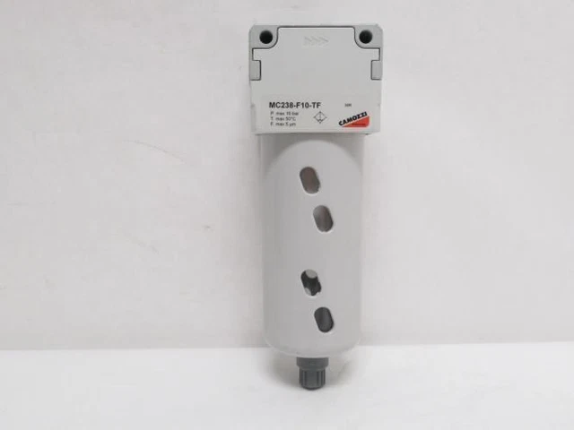 192174 New-No Box; Camozzi MC238-F10-TF Pneumatic Filter 3/8NPTF; 16bar