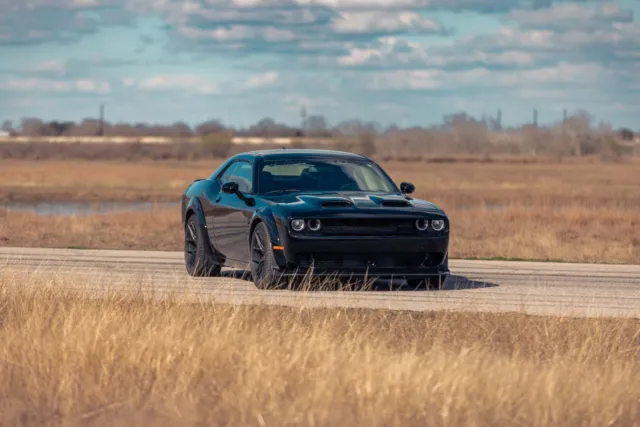 2023 Dodge Challenger SRT Hellcat upgraded with H1000 package by Hennessey
