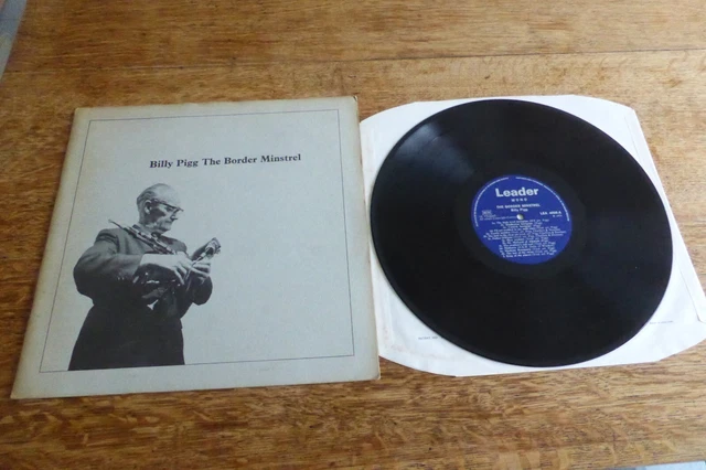 Billy Borders Rapper BILLY PIGG - The Border Minstrel UK 1971 1st Leader LEA 4006 Folk Rare ...