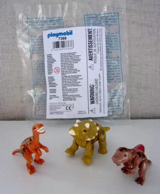 Playmobil Ergänzungen & Zubehör - 7368 Babydinosaurier (Dinos) - Neu