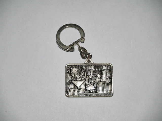 Porte-clés Vintage Champagne Louis Roederer – Reims – Doré – Bon état