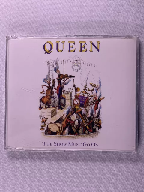 Queen Freddie Mercury CD Vintage The Show Must Go On 1991