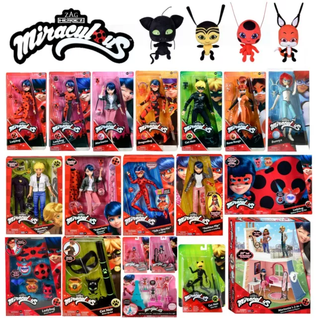 MIRACULOUS LADYBUG CAT Noir Action Figures Dolls Plush Toys and Playsets 12.99 PicClick UK