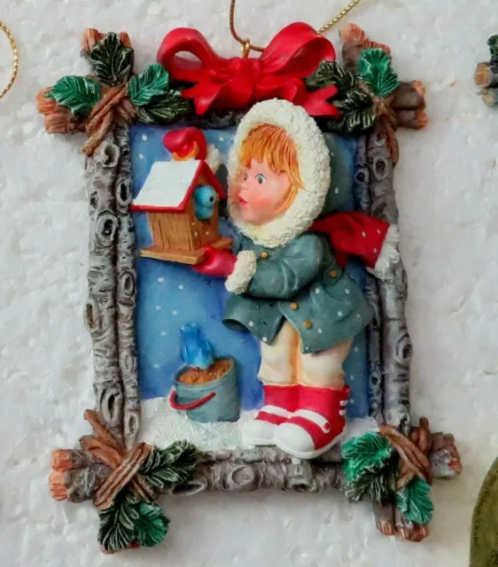 Ashton-Drake Good Cheer for Blue Friends - Christmas in the Woods Ornament