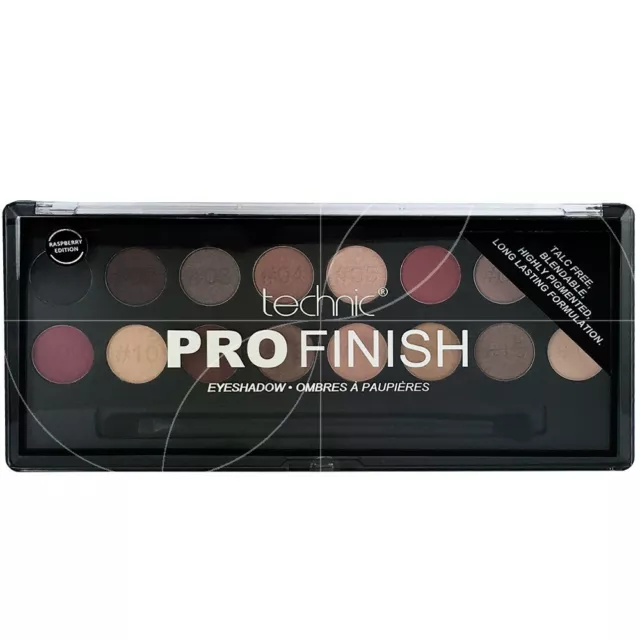 Technic - Palette Pro Finish Fards à paupières Raspberry Editio