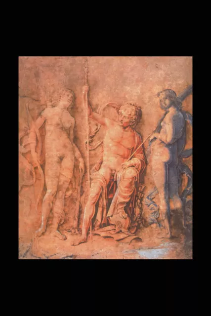 357085 Mars Venus And Diana Andrea Mantegna A4 Photo Print
