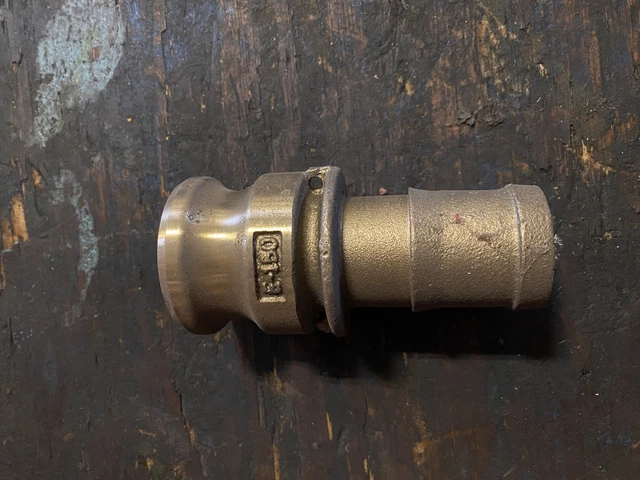 brass camlock E 1-1/2in