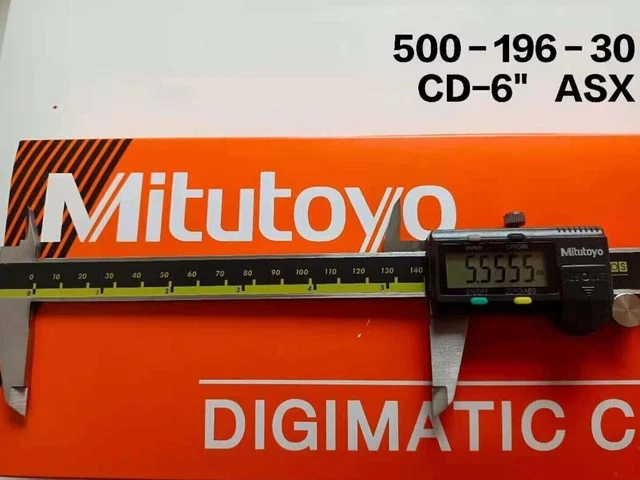 Mitutoyo Japan 500-196-30 150mm/6" Absolute Digital. Digimatic Vernier Caliper