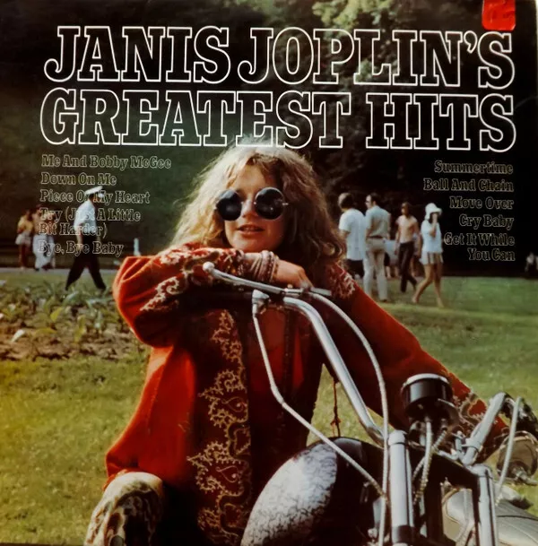 Janis Joplin Janis Joplin's Greatest Hits Vinyl Schallplatte NM oder M-/VG+