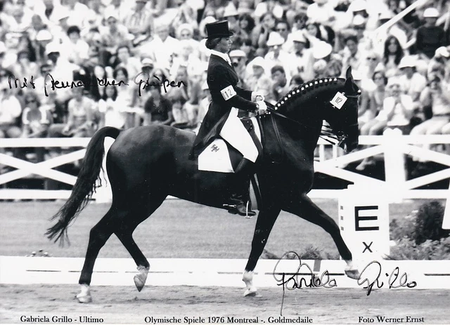 GABRIELA GRILLO (19522024) Deutschland, Gold Olympia 1976 Reiten
