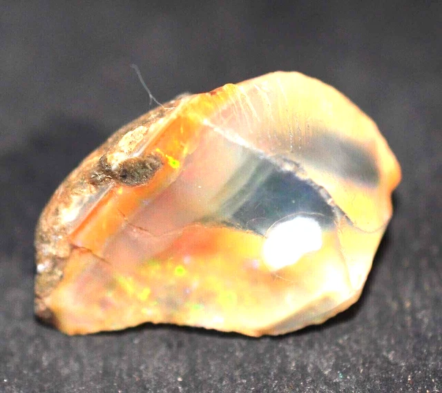 Ópalo de fuego Welo etíope natural de 48 quilates, piedra preciosa suelta...