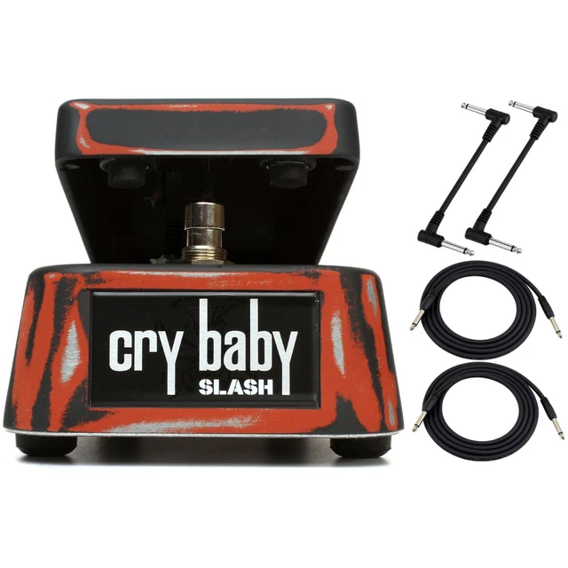 Dunlop SC95 Signature Slash Cry Baby Classic Wah Guitar Pedal with Cables