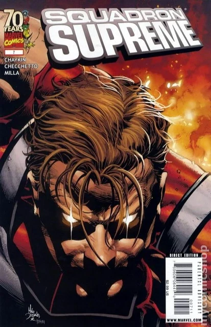 Squadron Supreme #7 VF 2009 Stock Image