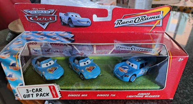 CARS - 3 CAR GIFT PACK DINOCO McQUEEN MIA TIA - Mattel Disney Pixar ...