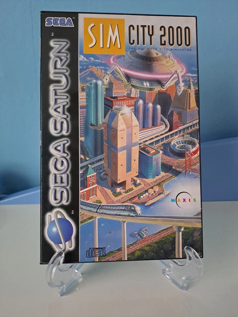 Jeu Sega Saturn PAL Sim City 2000 - complet & super état