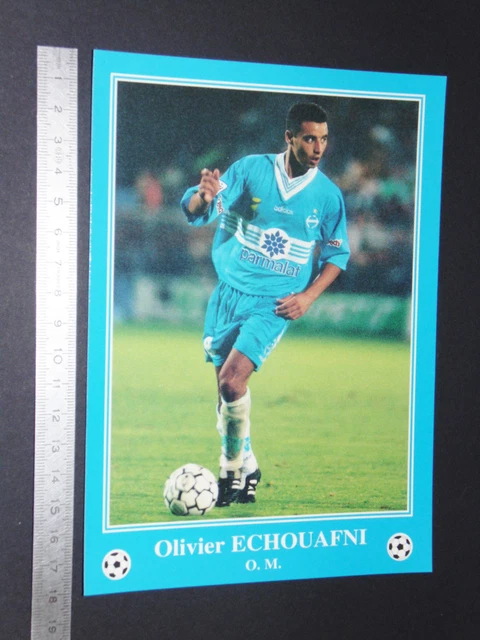 Carte postale vintage OM Olympique de Marseille 2001-2002 André Luiz Moreira CPA