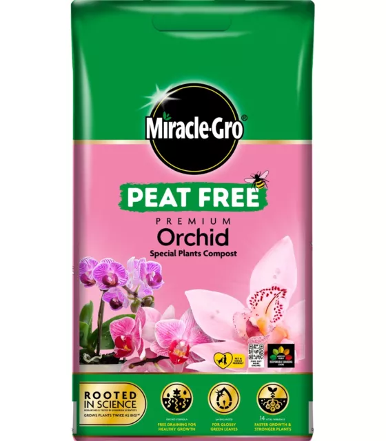 Westland Orchid Potting Mix Special Blend For Flowering Compost Soil Seramis New 3