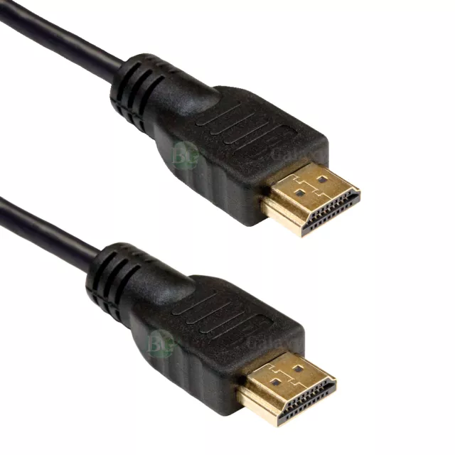 6FT HDMI 1.4 Certified 24K Gold Cable Cord for 4K 3D Sony PS3 XBOX 360 PSP Wii